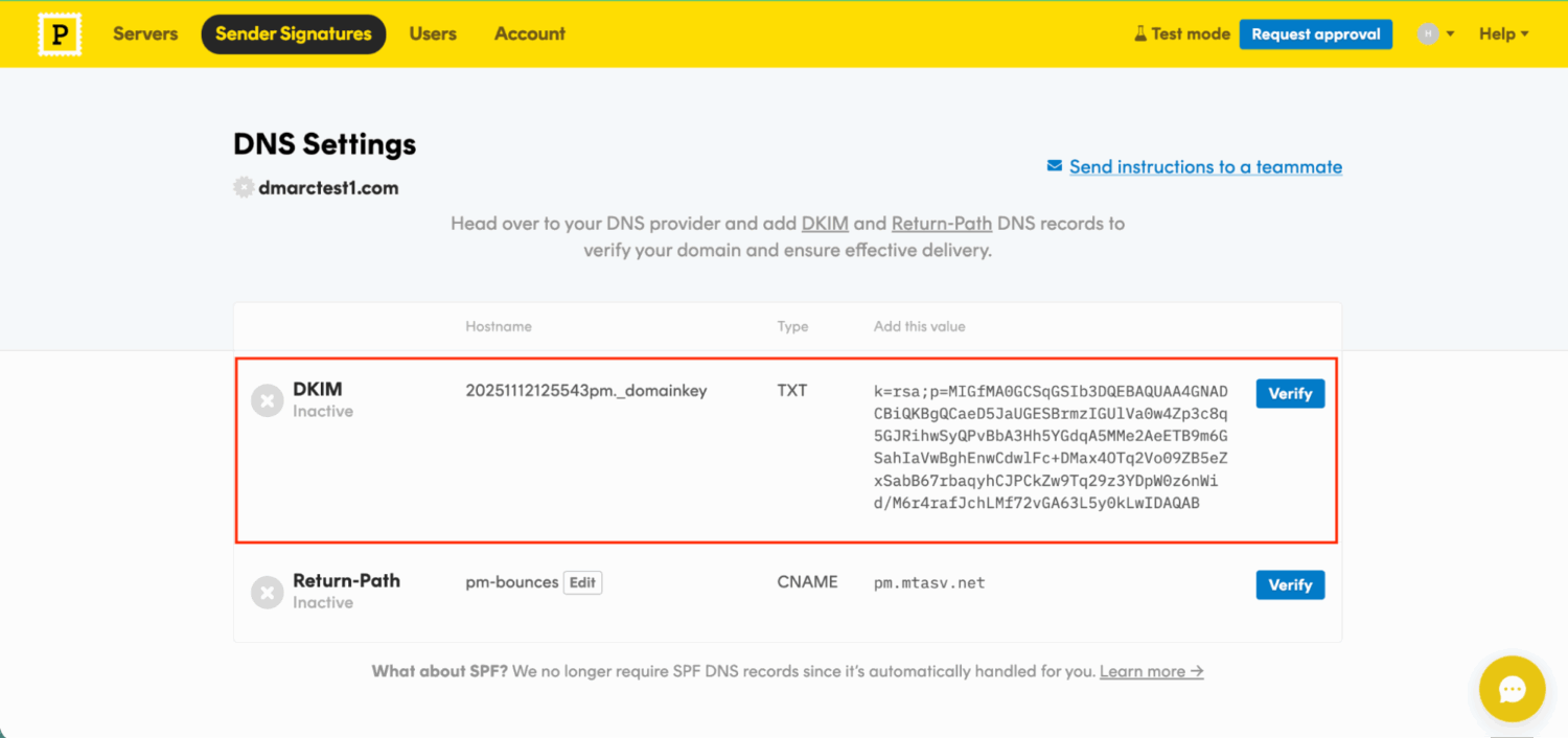 DKIM Record
