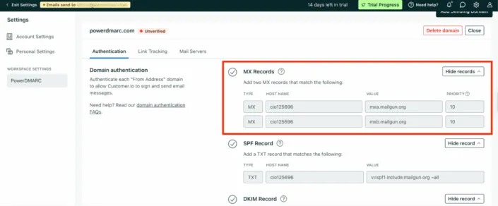 Customer.ioのMSレコード