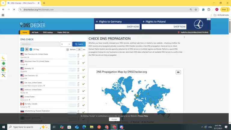 DNSChecker.org