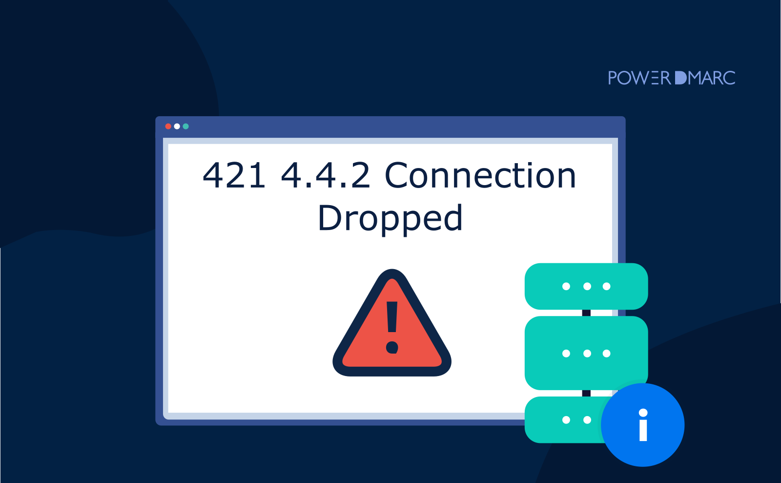 「421 4.4.2 Connection Dropped」エラーのトラブルシューティングガイド | MailData