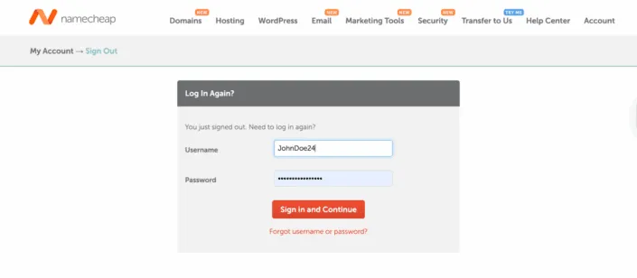 「Manage」 をクリック