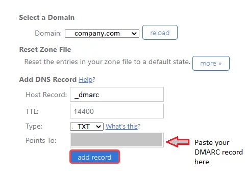 MailChimp用のDMARCレコードの公開