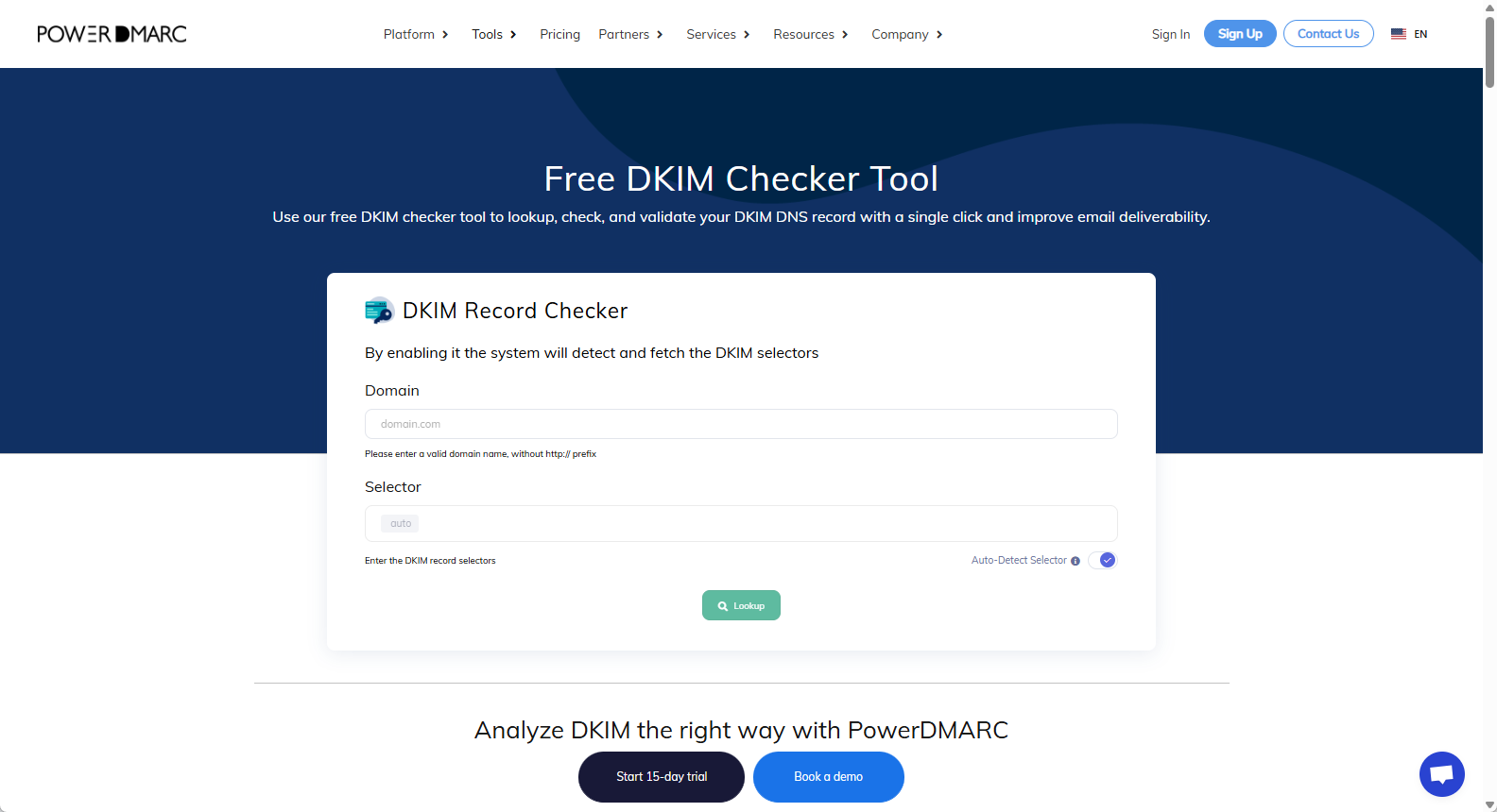 PowerDMARC DKIMChecker