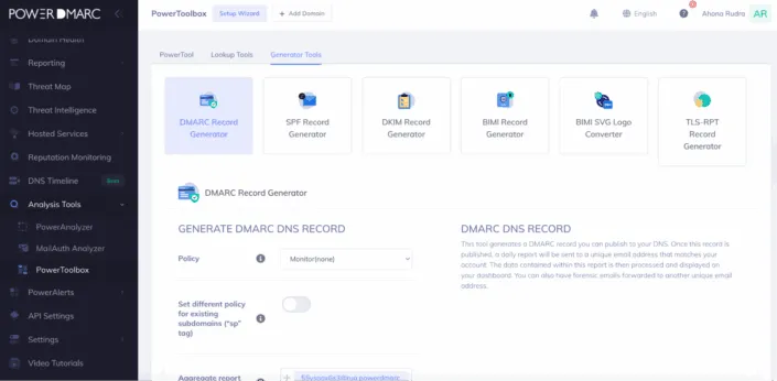 Publish a DMARC Record