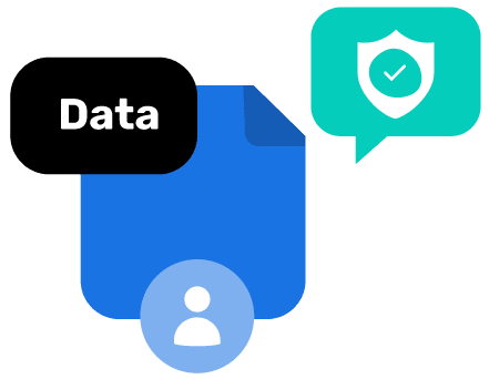 購読者（サブスクライバー）データを保護するためのセキュリティ対策を示す図