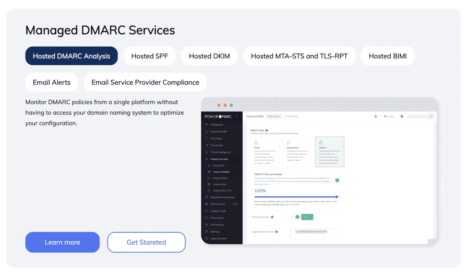 Use DMARC Managed Services