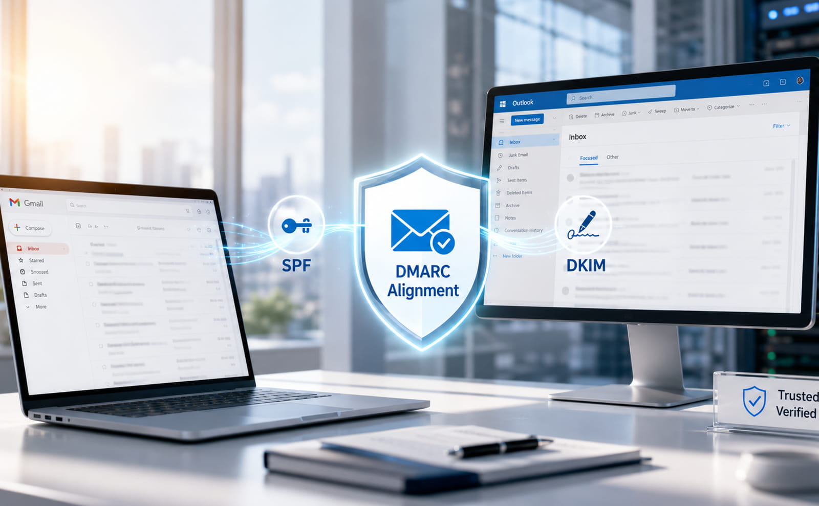 GmailやOutlook.comが求めるSPFとDKIM双方のDMARCアライメント