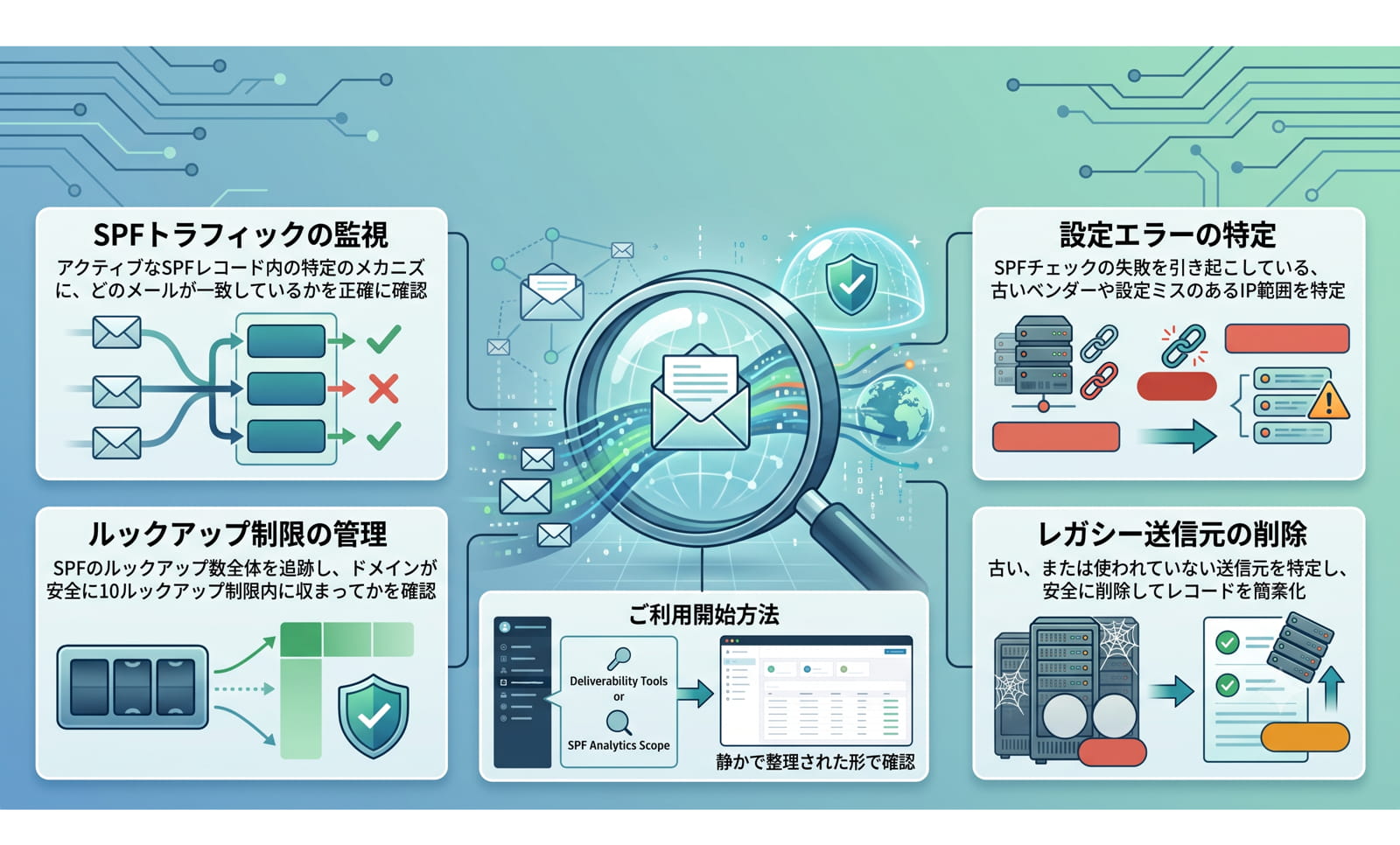 SPF Analytics Scope機能